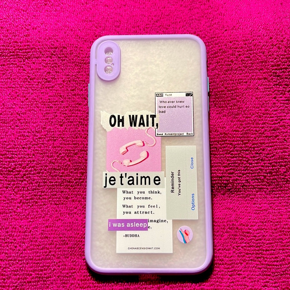 XS Max Phone Case Messages